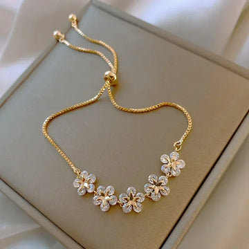 New Fashion Letter D Star Simple Vintage Pendant Bracelet Woman Stainless Steel Bracelet Luxury Original Jewelry