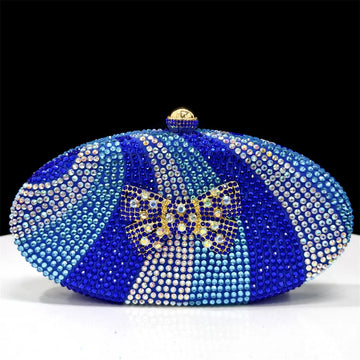 Fashion Women's Rhinestone Handle Bag Top Handle Sparkling Diamond 2025 Evening Wedding Handbag Shoulder Bag