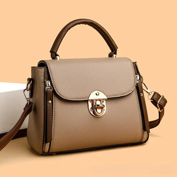 Fashion Tote Bag Multi Layer Ladies Bag Handheld Single Shoulder Crossbody Bag Large Capacity Simple Fashion Backpack