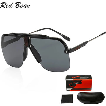 Brand Designer Oversized Sunglasses Women Fashion Rimless Metal Female Shades Female Gradient Traveling Eyewear Accessories