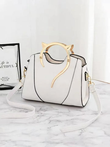 Cute Handbag for Ladies Crossbody Bag Cats Handle Bag Mini Handbag Shoulder Bags Messenger Bag Clutch Bag