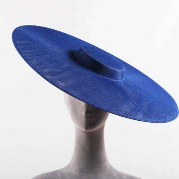 202505-bao ins chic faux linen diy Vintage style bride solid sun hat women leisure cap