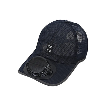 Summer New Breathable Mesh Hat Solar Charging Fan Hat Sun Shading Sun Protection Outdoor Leisure Men Women Adults Mz120