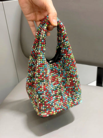 Luxury Designer Rhinestones Clutch Purses Bag for women Shoulder Bag Evening clutch Bag party banquet bag