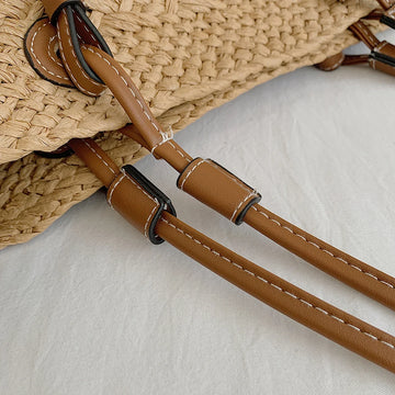 Women Woven Tote Bag Summer Beach Bags Large Capacity Trendy Braided Bag Stylish Weaving Bag Tote Clutch Bags for Party Vacation