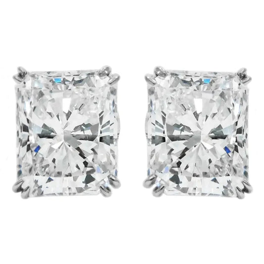 CAOSHI Stylish Simple Stud Earrings for Women Trendy Modern Style Dazzling Zirconia Accessories Wedding Engagement Jewelry Gift