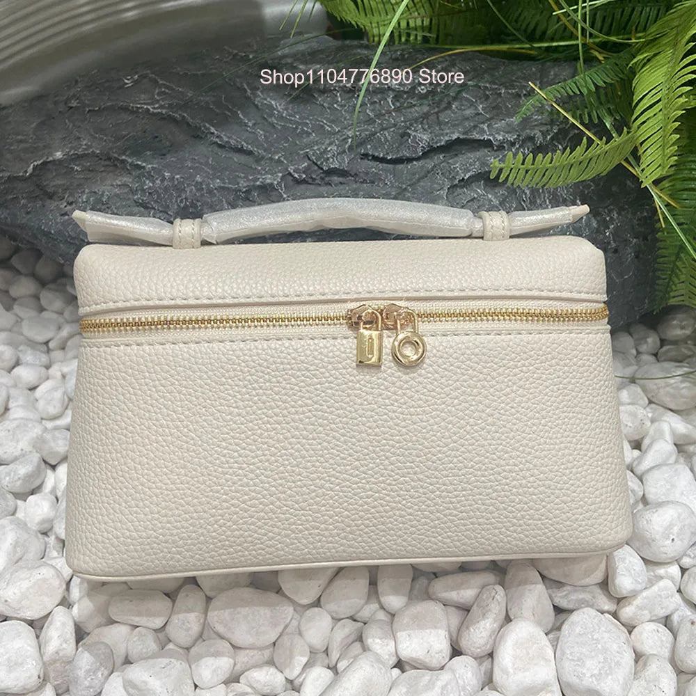 Gigi Soft Cow Leather LP19/27 Crossbody Bag Single Shoulder Handbag Women's Makeup Bag Worn as a Tote Bag Crossbody Style