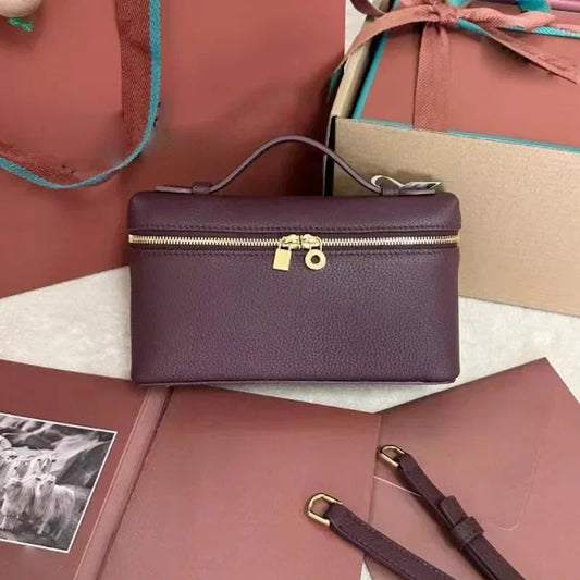Gigi Soft Cow Leather LP19/27 Crossbody Bag Single Shoulder Handbag Women's Makeup Bag Worn as a Tote Bag Crossbody Style