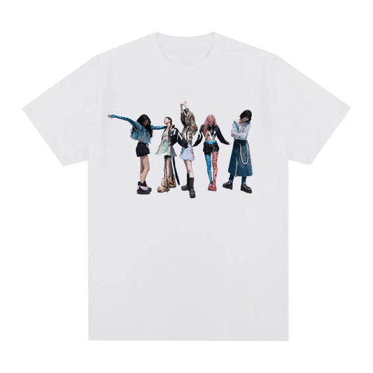 MEOVV-DROP TOP T Shirt Hip Hop Fashion  Vintage  T-shirts for Women  Y2k Top  Goth  Grunge Tshirt Roupas Femininas Punk  Tops
