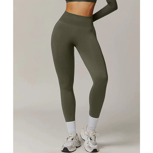 Women's High Waist Yoga Leggings Seamless High Stretchy Butt Lifting Breathable Sports Pants for Women Gym Leggings