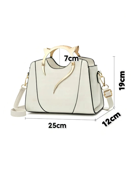 Cute Handbag for Ladies Crossbody Bag Cats Handle Bag Mini Handbag Shoulder Bags Messenger Bag Clutch Bag