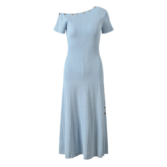 Three-color Long Dress with a Slim and Slim Look 025 Spring and Summer Style Evening Gown for Women Elegant Party Y2k Clothes