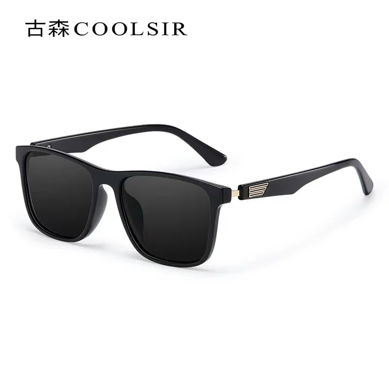 New women's polarized sunglasses advanced retro large frame driving sunglasses 8854