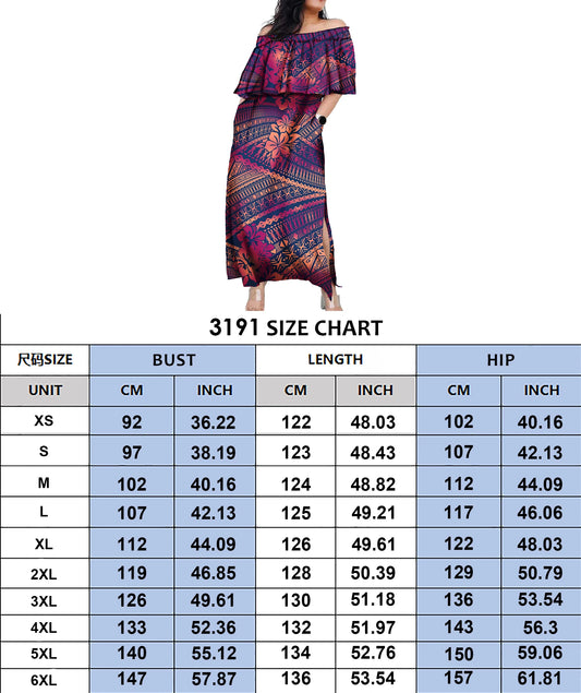 polynesia tribal  dress island dresse samoan puletasi sleeveless dress