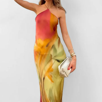 Summer New Strapless Sleeveless Spaghetti Strap Bodycon Solid Color Dress Women Casual Party Slim Fit Elegant Cocktail Beachwear