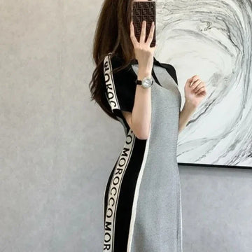 Trend Fashion Summer Sexy Dress Woman Short Crochet Chiffon Korean One-piece Loose Tunics Mini Knit Shirt Dresses for Women 2025